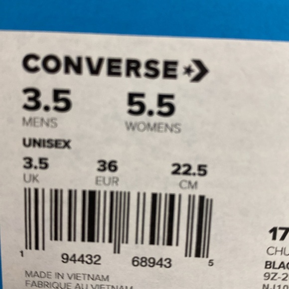 CONVERSE CHUCK 70 FUZZY HI BRAND 🔥 NEW - Picture 7 of 7